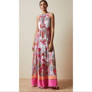 Ted Baker Pink Floral Maxi Dress